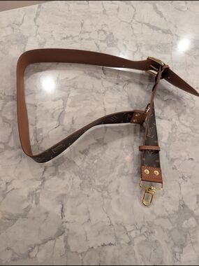 Louis Vuitton Monogram Shoulder Purse Strap